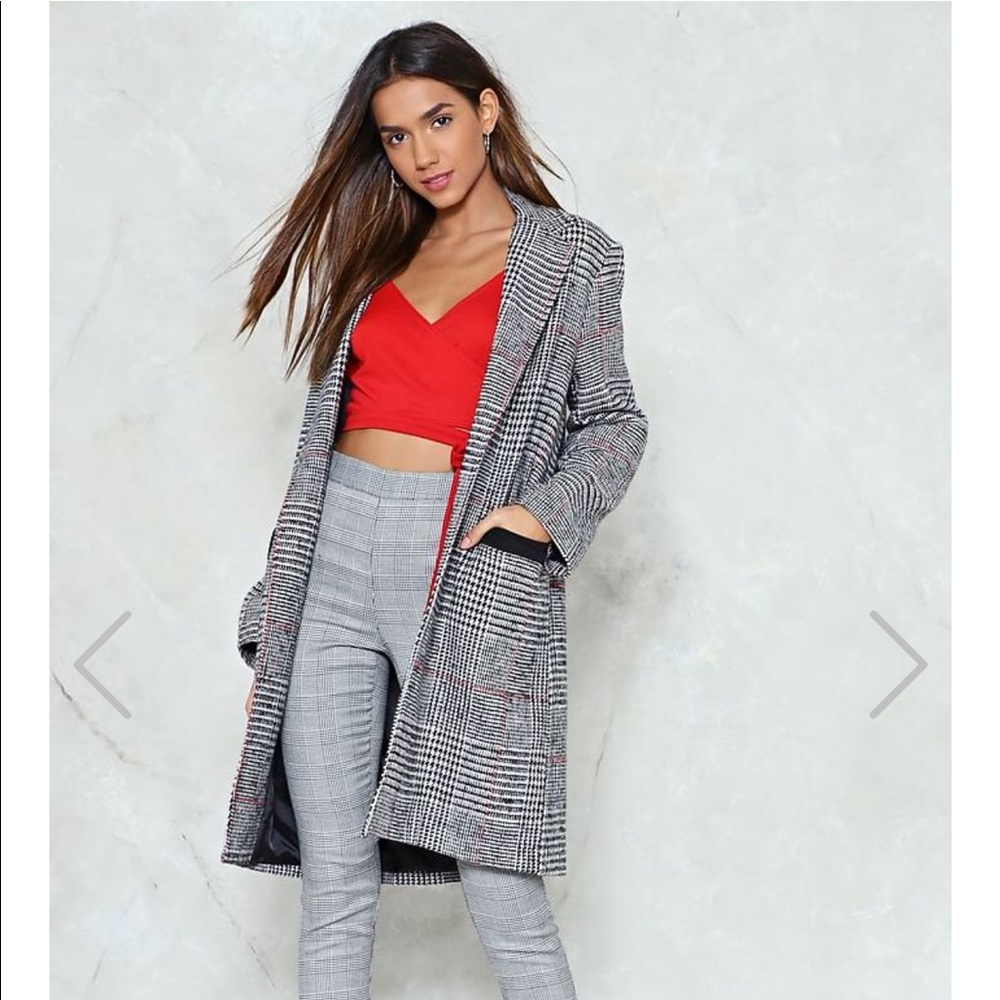 Back to Earth Check Pants